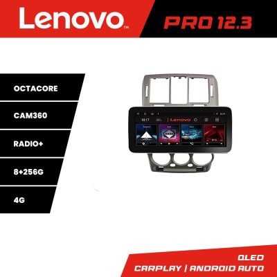 Navigatie Hyundai Getz 2002-2010 Lenovo PRO 8+256 12.3 inch qled android 4G DSP gps internet  kit-getz