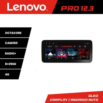 Navigatie Fiat Tipo 2020- Lenovo PRO 8+256 12.3 inch qled android 4G DSP gps internet  Kit-tipo2022