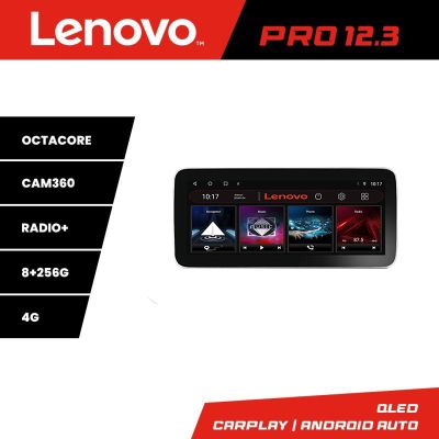 Navigatie Toyota Corolla 2019- K-388-levin Lenovo PRO 8+256 12.3 inch qled android 4G DSP gps internet