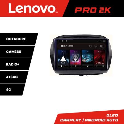 Navigatie dedicata Honda FR-V 2004-2009 Lenovo Qled 2K Octa Core 4+64 360 DSP carplay android-auto gps PRO-2K-9-4+64