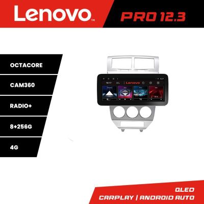 Navigatie Dodge Caliber 2006-2010 K-caliber-06 Lenovo PRO 8+256 12.3 inch qled android 4G DSP gps internet 32