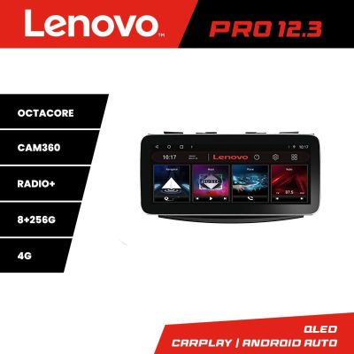 Navigatie Suzuki Swift 2010-2017 Lenovo PRO 8+256 12.3 inch qled android 4G DSP gps internet  Kit-179