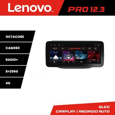 Navigatie JEEP COMPASS 2017 Manual K-732 Lenovo PRO 8+256 12.3 inch qled android 4G DSP gps internet