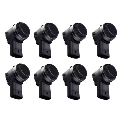 Senzori de parcare dedicati VW MIB fata si spate 8 senzori integrare OEM codare automata senzibilitate reglabila PTS-VW-01