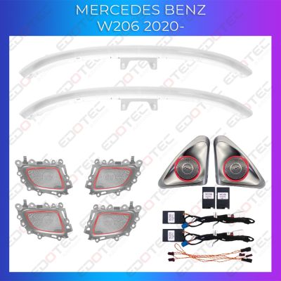 Lumini ambientale Mercedes W206 C Class set complet control telefon sau sistem original