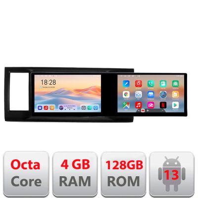 Navigatie VW Caravelle 2015- Kit-caravelle Edotec 2 ecrane  8 core 4+128 21.6 inch Incell android Wifi 5Ghz gps internet