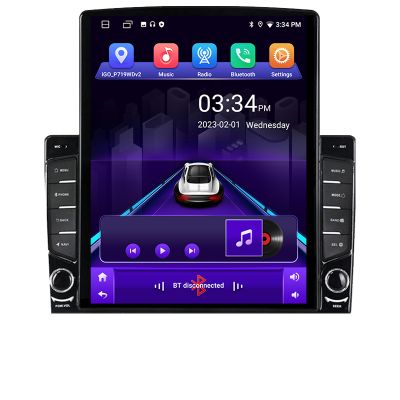 Navigatie Toyota Landcruiser J150 2010-2018 Quad Core ecran tip TESLA 9.7" cu Android Radio Bluetooth Internet GPS WIFI 2+32 DSP
