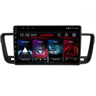 Navigatie Peugeot 508 Lenovo Kit-5637 4+64 GB Android Waze USB Navigatie Internet Youtube Radio