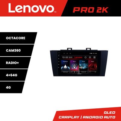 Navigatie Subaru Outback 2014-2019 sau Subaru XV 2017-2018 Lenovo Kit-OUTBACK5 8 core QLED 2K 4+64 360 Android Waze USB Navigatie Internet Youtube Radio