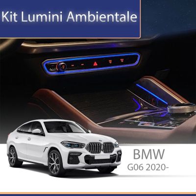 Lumini Ambientale BMW X6 G06 2020- capace boxe iluminate control telefon sau sistem original