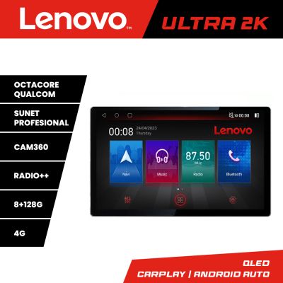 Navigatie Toyota Auris 2013-2018 8 core ecran 13" 2K 8+128 Android Waze USB Navigatie 4G 360 Toslink Youtube Radio