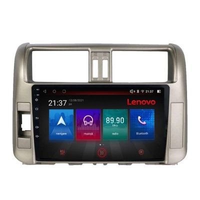 Navigatie Toyota Prado 2010-2013 Lenovo Kit-347 8 core QLED Qualcomm 4+64 360 Android Waze USB Navigatie Internet Youtube Radio