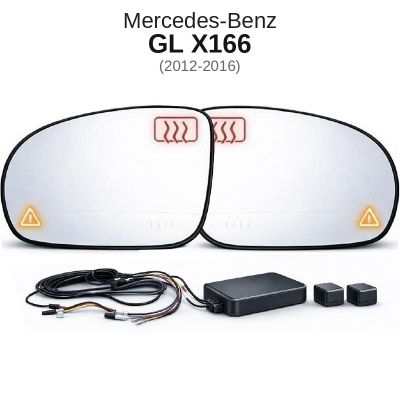 Senzor unghi mort Mercedes Benz GL X166 2012-2016 — oglindă dedicată