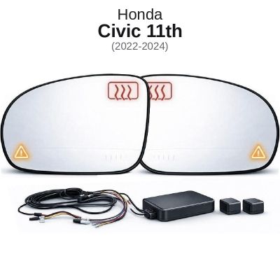 Senzor unghi mort Honda Honda Civic 11th 2022-2024 — oglindă dedicată