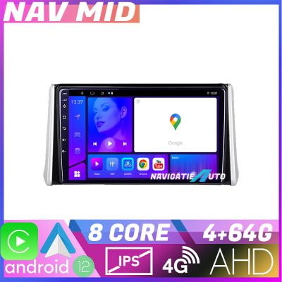 Navigatie Toyota RAV4 2018 EDOTEC-LITE Android Ecran 720P Octa Core 4+32 Carplay