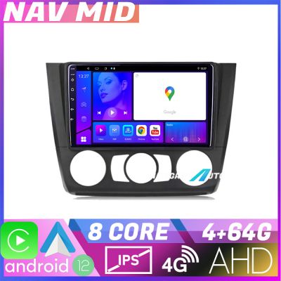 Navigatie BMW Seria 1 E87 2007 2011 clima manuala KIT bmw117 manual EDOTEC-LITE Android Ecran 720P Octa Core 4+32 Carplay