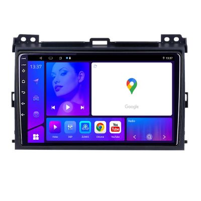 Navigatie Toyota Prado 2007 KIT 456 EDOTEC-LITE Android Ecran 720P Octa Core 4+32 Carplay