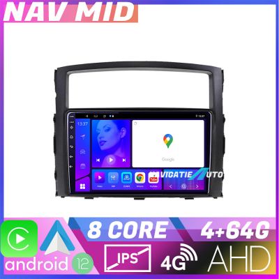Navigatie Mitsubishi Pajero KIT 452 EDOTEC-LITE Android Ecran 720P Octa Core 4+32 Carplay