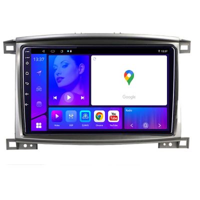 Navigatie Toyota Land Cruiser L100 2002 2008 KIT L100 EDOTEC-LITE Android Ecran 720P Octa Core 4+32 Carplay v1