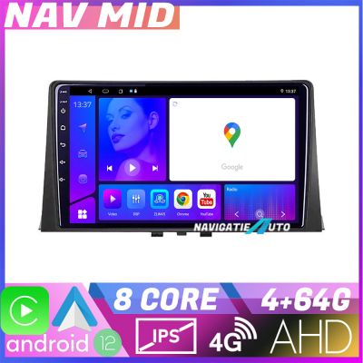 Navigatie Citroen Berlingo 2019 2021 KIT berlingo18 EDOTEC-LITE Android Ecran 720P Octa Core 4+32 Carplay v3