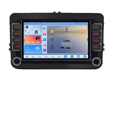 Navigatie VW Skoda Seat Ecran 7" 4+64GB 8Core Android radio gps Internet wifi 4G Carplay kit-vw-univers